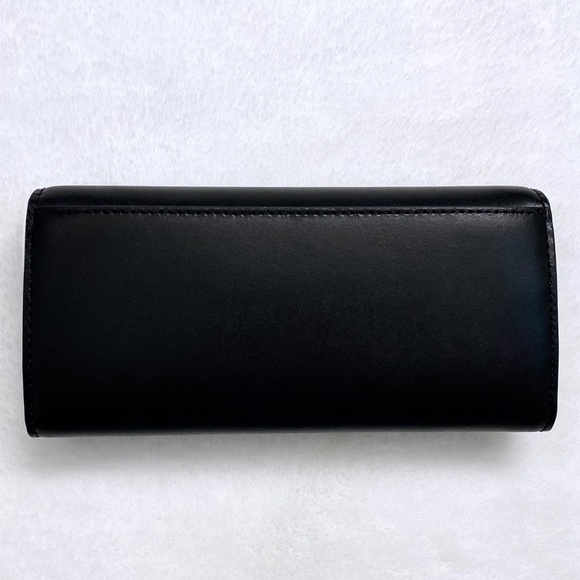 NEW MICHAEL KORS Large Black Leather Wallet - Picture 6 of 10